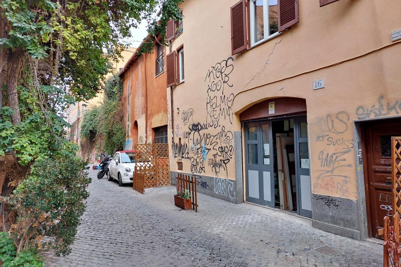 Trastevere Charming Loft Daire Roma Dış mekan fotoğraf