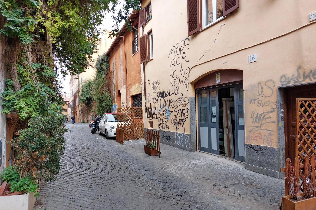 Trastevere Charming Loft Daire Roma Dış mekan fotoğraf